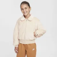 Nike Sportswear Big дитячі (Girls') Куртка колір коричневий