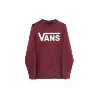 Кофта/футболка Vans Classic Crew VN0A456A4QU1 - бордовая