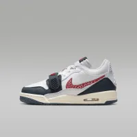 Nike Air Jordan Legacy 312 Low Big детские Кроссовки цвет белый