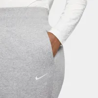 Nike Sportswear Phoenix Fleece женская С высокой Талией оверсайз Sweatpants (большие размеры) цвет серый