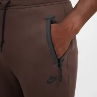 Nike Tech чоловічі Fleece Open-Hem Pants колір коричневий