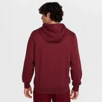 Nike Club мужские French Terry Толстовка с капюшоном цвет красный