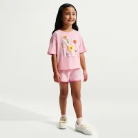 Nike Spring Into Floral Little дитячі Dri-FIT 2-Piece Tempo комплект Pink