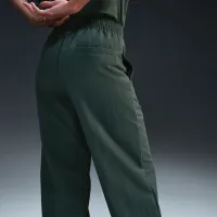 Nike Sportswear Everything Wovens женская Mid-Rise Open-Hem Pants цвет зеленый