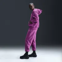 Nike Sportswear Phoenix Fleece женская оверсайз Pullover Толстовка с капюшоном цвет фиолетовый