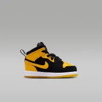 Nike Jordan 1 Mid SE Baby/Toddler Кросівки колір чорний