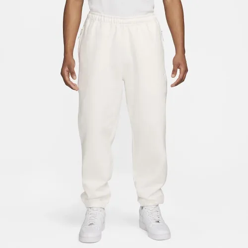 Nike Solo Swoosh чоловічі Fleece Pants колір білий