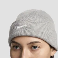 Nike Terra Swoosh Beanie цвет серый