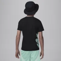 Nike Jordan Warped Galaxy Big детские Graphic футболка цвет черный