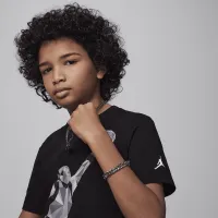 Nike Jordan Jumpman Heirloom Big Kids' Graphic T-Shirt Black