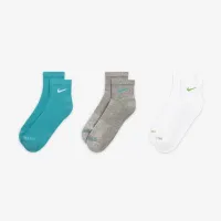 Nike Everyday Plus Cushioned тренировочные Ankle носки (3 пары) многоцветный