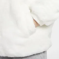Nike Toddler Faux Fur Куртка цвет белый