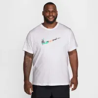Nike мужские Dri-FIT Running футболка цвет белый