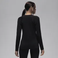Nike Jordan Sport Double Threat женская Long-Sleeve Top цвет черный