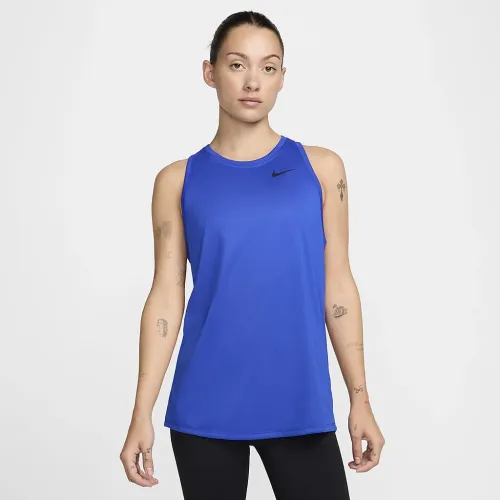 Nike Dri-FIT женская тренировочные Tank синий