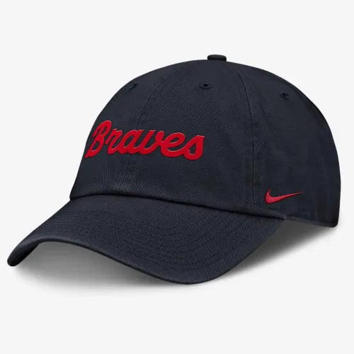 Atlanta Braves Club Men’s Nike MLB Adjustable Hat синий