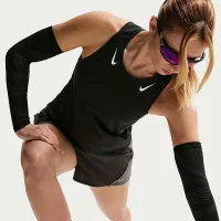 Nike AeroSwift жіноча Dri-FIT ADV Running Singlet колір чорний