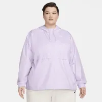 Nike Sportswear Essential Repel жіноча Woven Куртка (великі розміри) колір фіолетовий