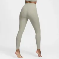 Nike Zenvy Rib жіноча Gentle-Support З високою талією 7/8 лосіни колір зелений