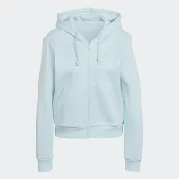 Кофта/футболка adidas All SZN Fleece Full-Zip Hoodie HK0412 - Голубая