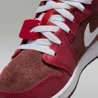 Nike Air Jordan 1 Low SE Big детские Кроссовки цвет коричневый