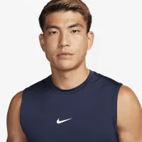 Nike Pro чоловічі Dri-FIT Slim Sleeveless Top блакитний