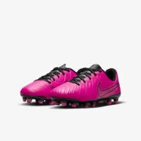 Nike Jr. Tiempo Legend 10 Club Little/Big детские Multi-Ground Low-Top футбольные бутсы цвет красный
