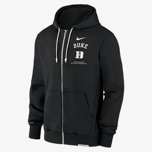 Duke блакитний Devils On-Court баскетбольні Men’s Nike Dri-FIT College Full-Zip Толстовка з капюшоном колір чорний