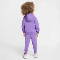 Nike Sportswear Club Fleece Toddler Толстовка з капюшоном комплект колір фіолетовий