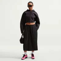 Nike Sportswear женская оверсайз Mid-Rise Culotte Pants цвет черный