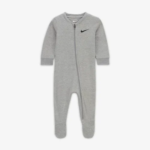 Nike Essentials Footed Coverall Baby Coverall цвет серый