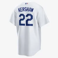 Clayton Kershaw Los Angeles Dodgers 2024 World Series чоловічі Nike MLB Replica Jersey колір білий