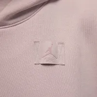 Nike Jordan Flight Fleece женская Satin-Lined Pullover Толстовка с капюшоном Pink