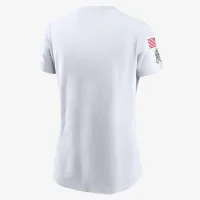 Pittsburgh Steelers Salute to Service Legend жіноча Nike NFL футболка колір білий