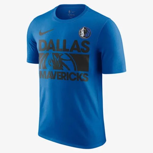 Dallas Mavericks Courtside чоловічі Nike NBA футболка блакитний