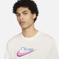 Nike чоловічі Dri-FIT баскетбольні футболка колір білий