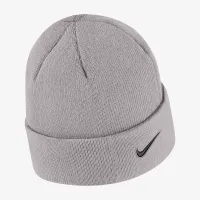Nike Swoosh Softball Cuffed Beanie цвет серый