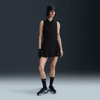 Nike Victory женская Dri-FIT Sleeveless Polo цвет черный