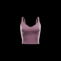 Nike Alate жіноча Medium-Support Padded Sports Bra Tank Top колір фіолетовий