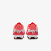 Nike Jr. Tiempo Legend 10 Academy Little/Big детские Multi-Ground Low-Top футбольные бутсы Pink