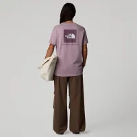 Футболка The North Face цвет красныйbox 0A87NK7AI1 - фиолетовая