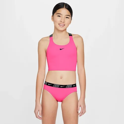 Nike Swim Big детские (Girls') Crossback Midkini набор Pink