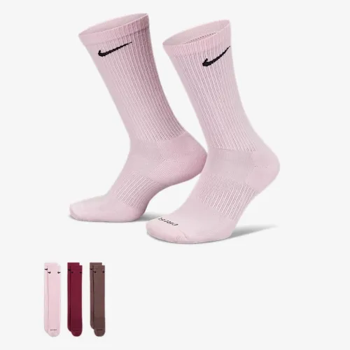 Nike Everyday Plus Cushioned тренировочные Crew носки (3 пары) многоцветный