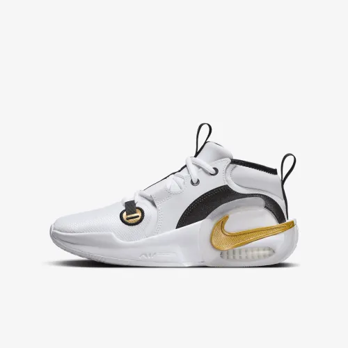 Nike Air Zoom Crossover 2 Big дитячі баскетбольні Кросівки колір білий