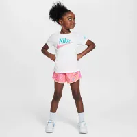 Nike Little дитячі Wildflower Futura футболка колір білий