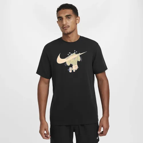 Nike чоловічі Dri-FIT Fitness футболка колір чорний