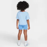 Nike Dri-FIT Swoosh Motion Toddler 2-Piece Bike шорты набор синий