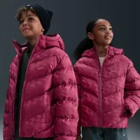 Nike Sportswear All Day Play Big детские Therma-FIT Loose-Fit Puffer Куртка цвет фиолетовый