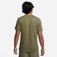 Nike Dri-FIT чоловічі Fitness футболка колір зелений