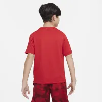 Nike Multi Big детские (для мальчиков) Dri-FIT Graphic тренировочные Top цвет красный